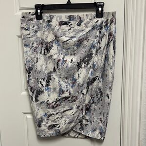 1. State - Abstract Print Women's Skirt size large